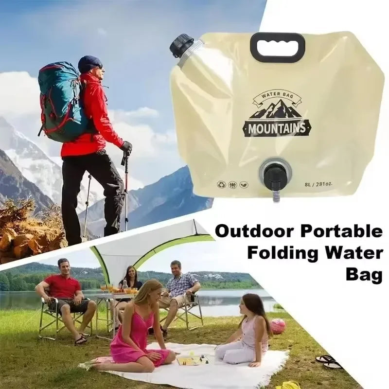Avtoit | HydroPackx Water Carrying Bag | Foldable, Compact & With Spout | Ideal for Outdoor Activities