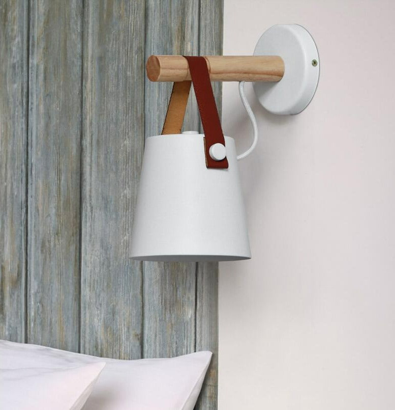 Avtoit | Wood Nordic Hanging Wall Lamp