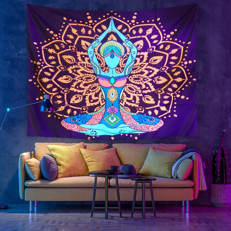 Avtoit | Colorful Glowing Luminous Tapestry