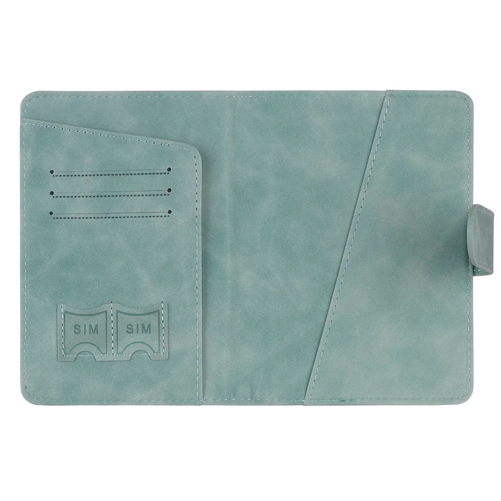 Avtoit | SafePort Passport Holder | RFID Protection | Elegant Leather Look | Compact for Men & Women