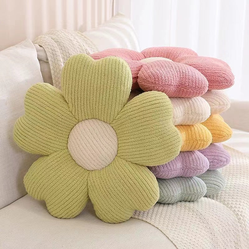 Avtoit | Fluffy Clover Flowers Pillow