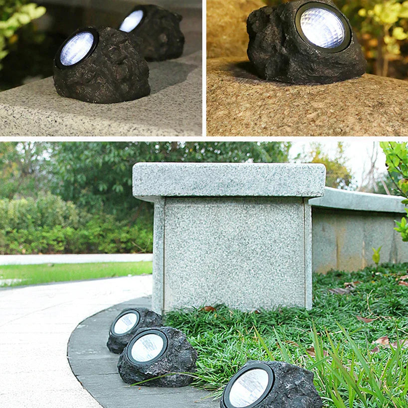 Avtoit | Waterproof Outdoor Solar Rock Spotlight Lamps