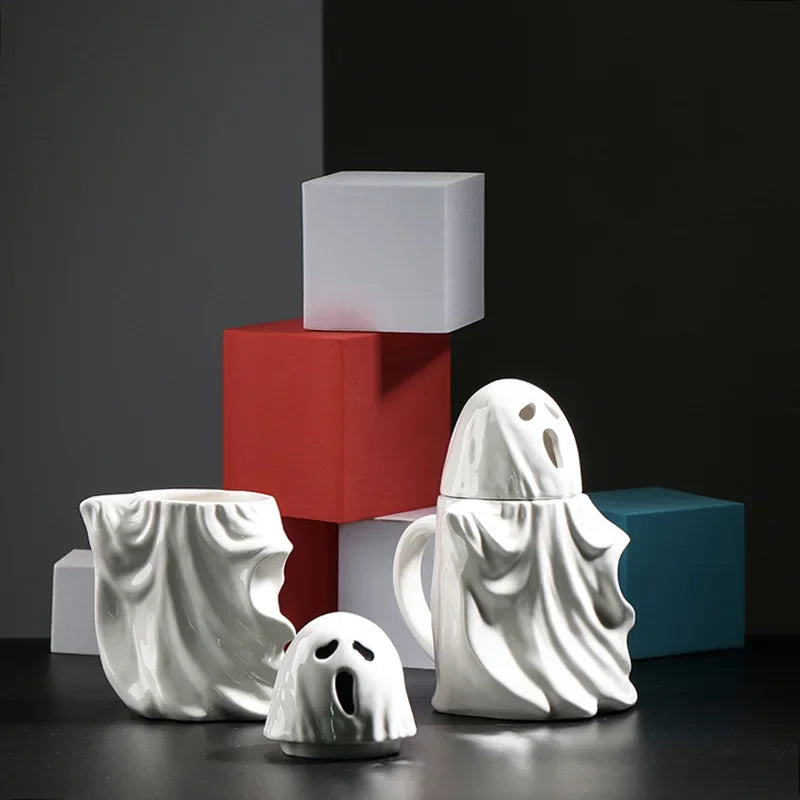 Avtoit | 3D Ceramic Spooky Ghost Mug