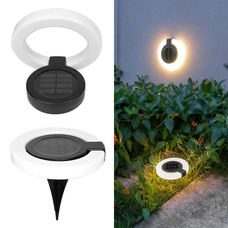Avtoit | Lumora Solar Wall Light | 360° Swivable & Weatherproof | LED Garden Light | Up to 10h Light Duration