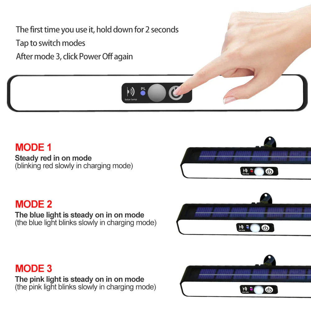 Avtoit | Solar Wall Eco-Friendly Hanging Motion Sensor Light