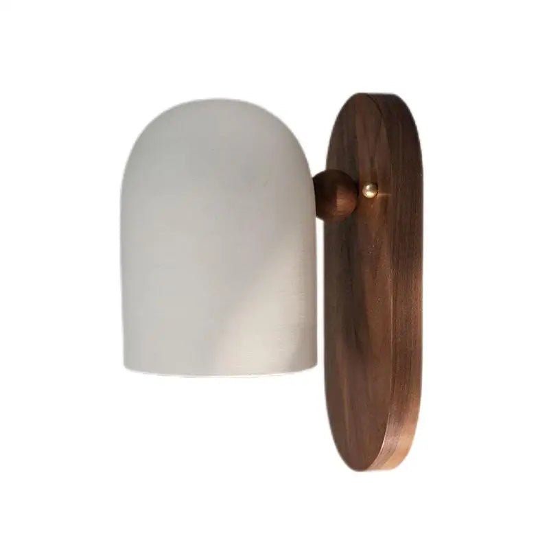 Avtoit | TimberSoul – Wabi-Sabi Walnut Wall Lamp for Natural Ambience