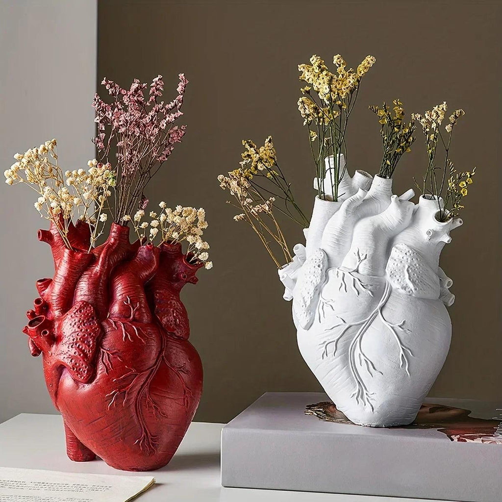 Avtoit | LoveAura - Ceramic Heart-Shaped Vase
