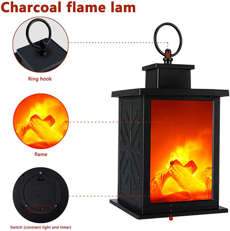 Avtoit | Inferno Portable Fireplace Night Lamp