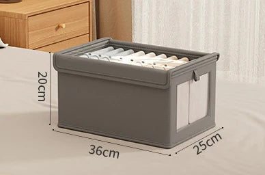 Avtoit | Neatvero Storage Box | Foldable & Washable | Breathable & Stable | For Socks & Underwear