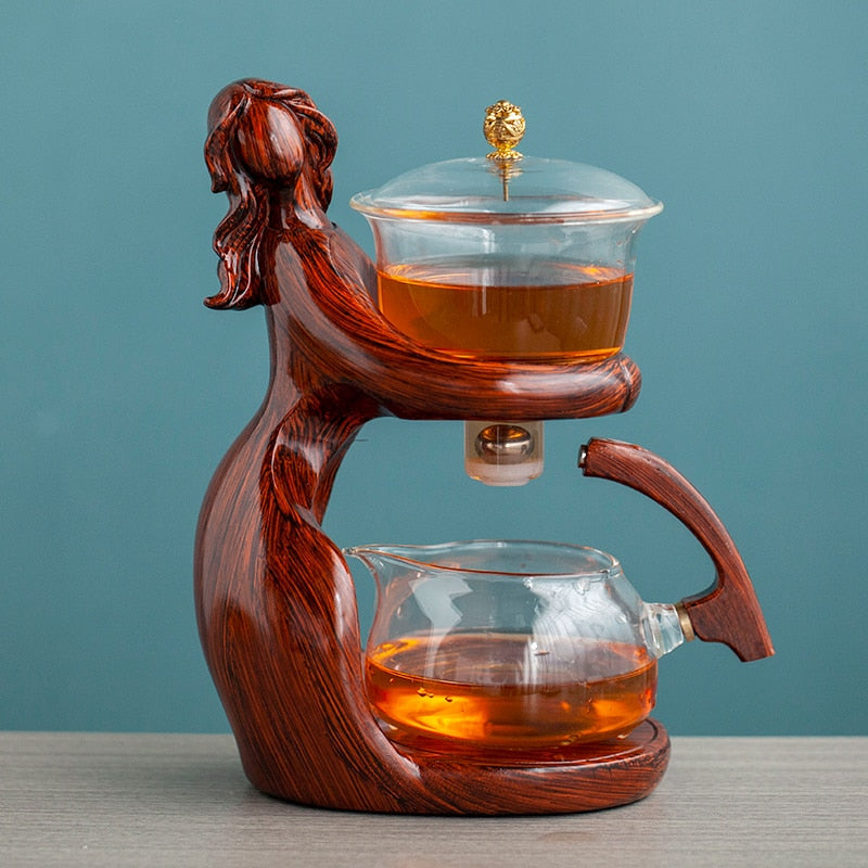 Avtoit | Dreamy Mermaid Wooden Teapot