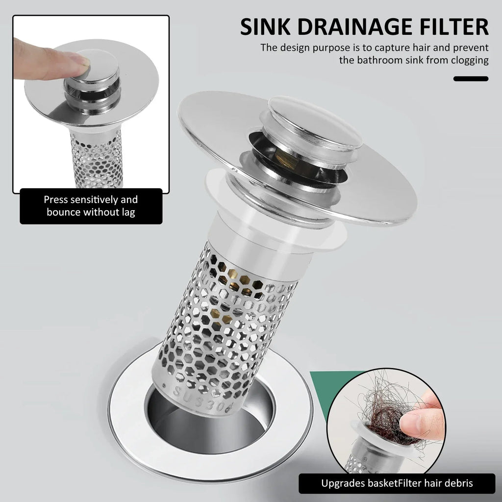Avtoit | Sink Drain Anti-Odor Hair Catcher Filter