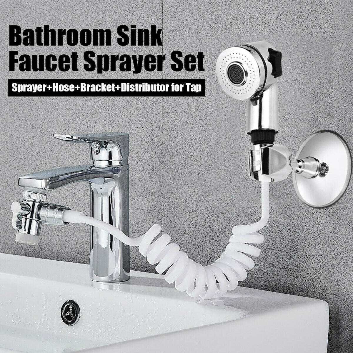 Avtoit | All-in-One Easy Clean Adjustable Bathroom Set