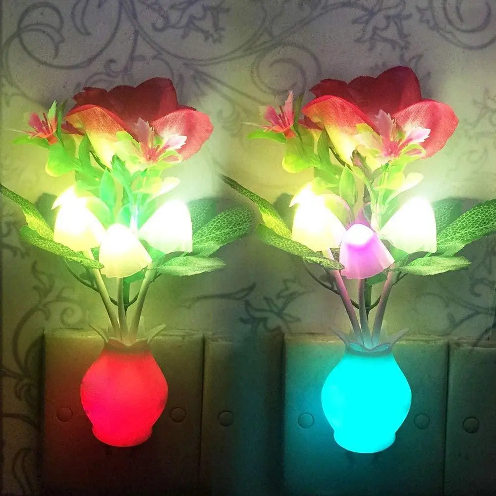 Avtoit | Mini Flower Vase Smart Light Sensor Night Lamp