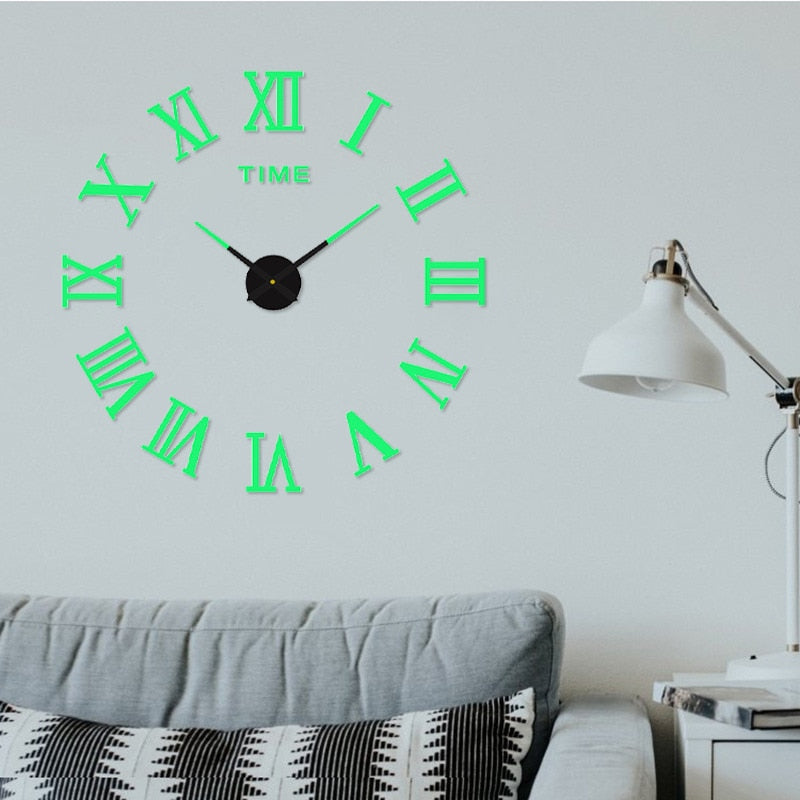 Avtoit | 3D Luminous Silent Wall Clock