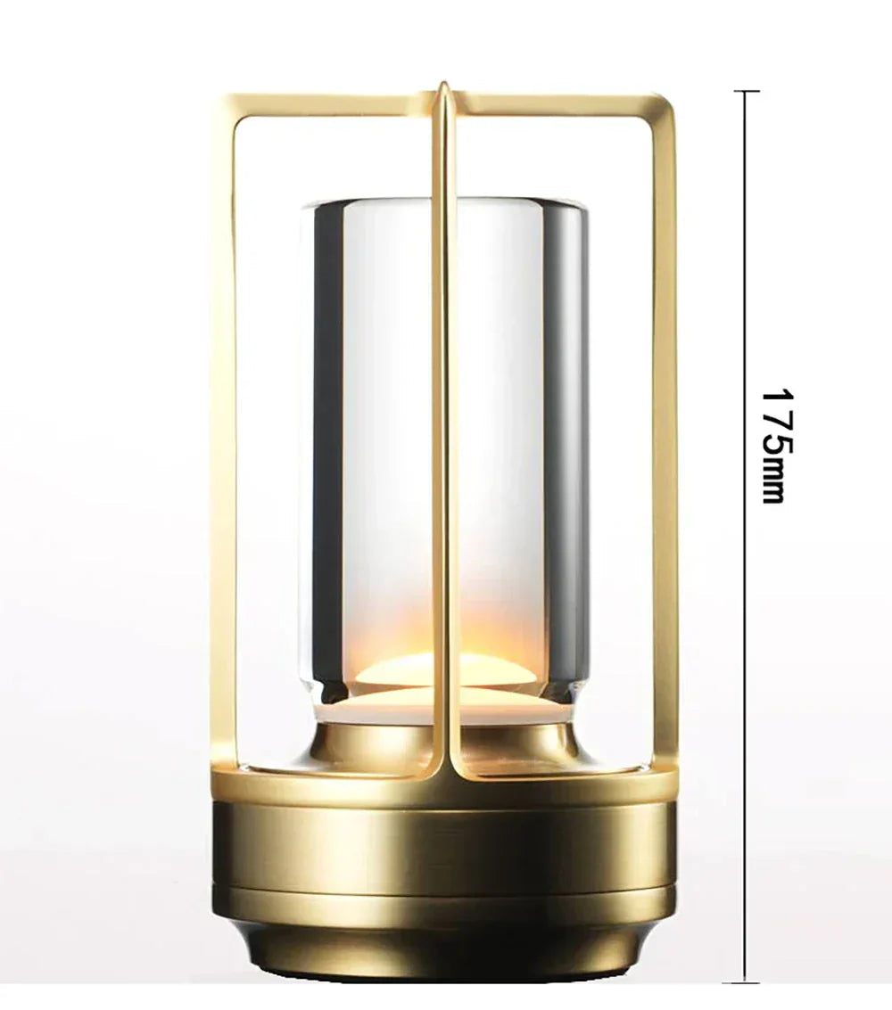 Avtoit | Rechargeable Wireless LuxuryGlow Table Lamp - Elegant Wireless Lamp for Any Mood
