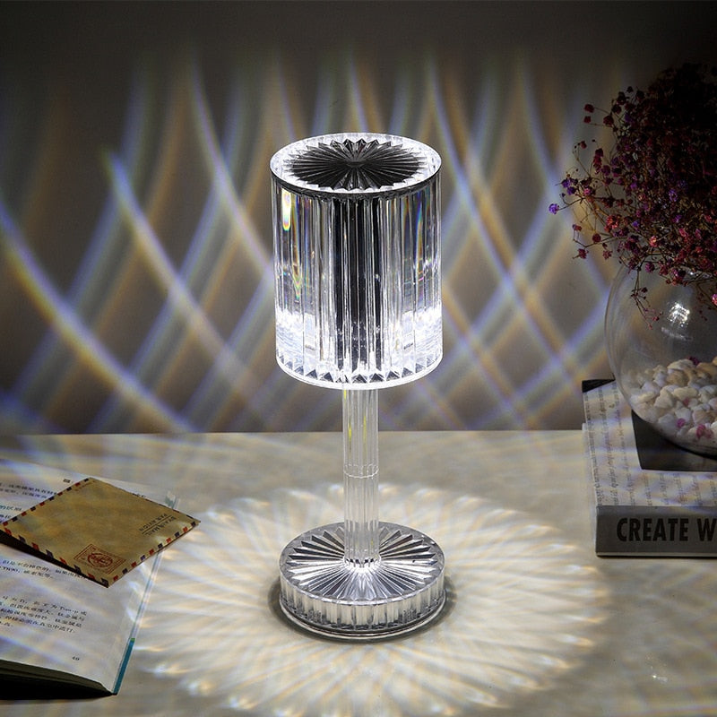 Avtoit | Diamond Glow Acrylic Touch Table Night Lamp
