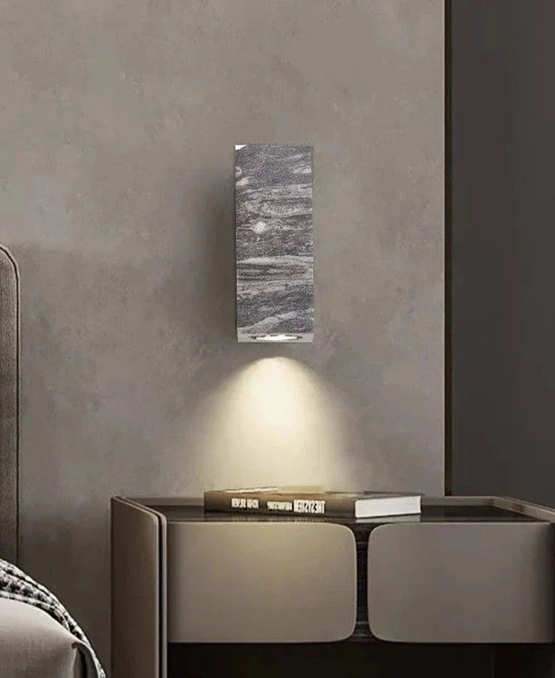 Avtoit | ZenBeam – Grey Wabi-Sabi Wall Lamp for Tranquil Ambience