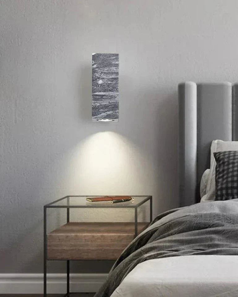 Avtoit | ZenBeam – Grey Wabi-Sabi Wall Lamp for Tranquil Ambience