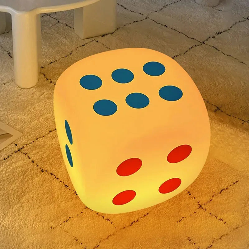 Avtoit | Huge Dice Bedside Atmosphere Floor Table Lamp