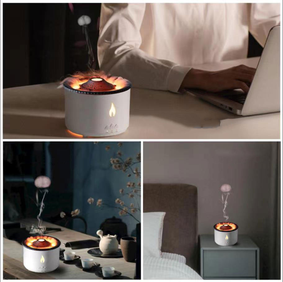 Avtoit | Volcanic Flame Air Humidifier Night Lamp