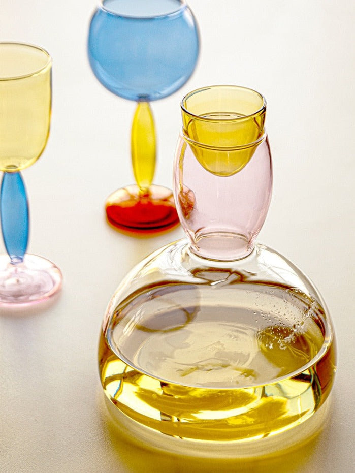 Avtoit | Borosilicate 3-Color Glassware - Wine Glass