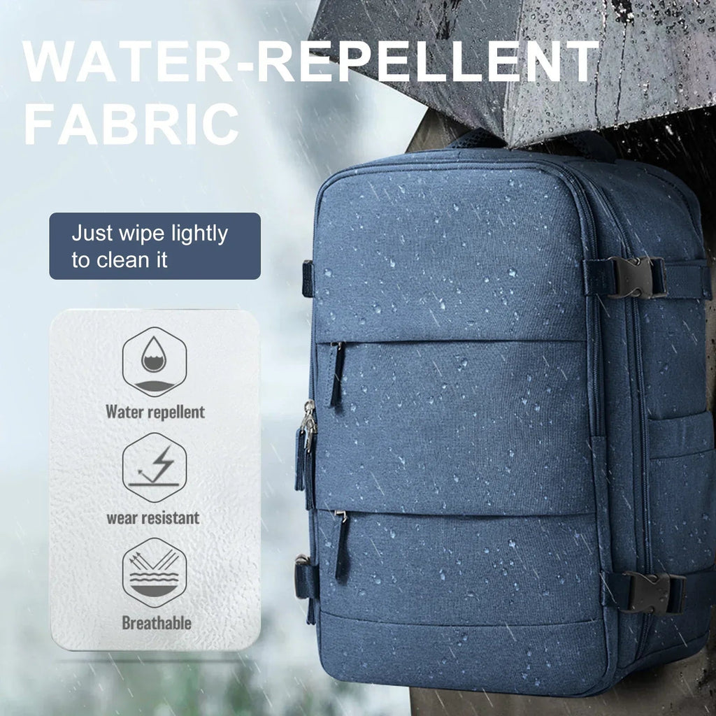 Avtoit | Trekvora Travel Backpack | Waterproof & Versatile | Laptop Compartment 15.6" | Wet-Dry Separation