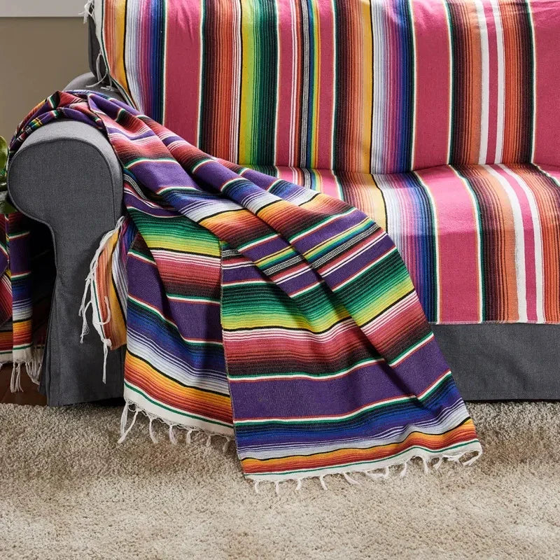 Avtoit | Colorful Mexican Serape Blanket