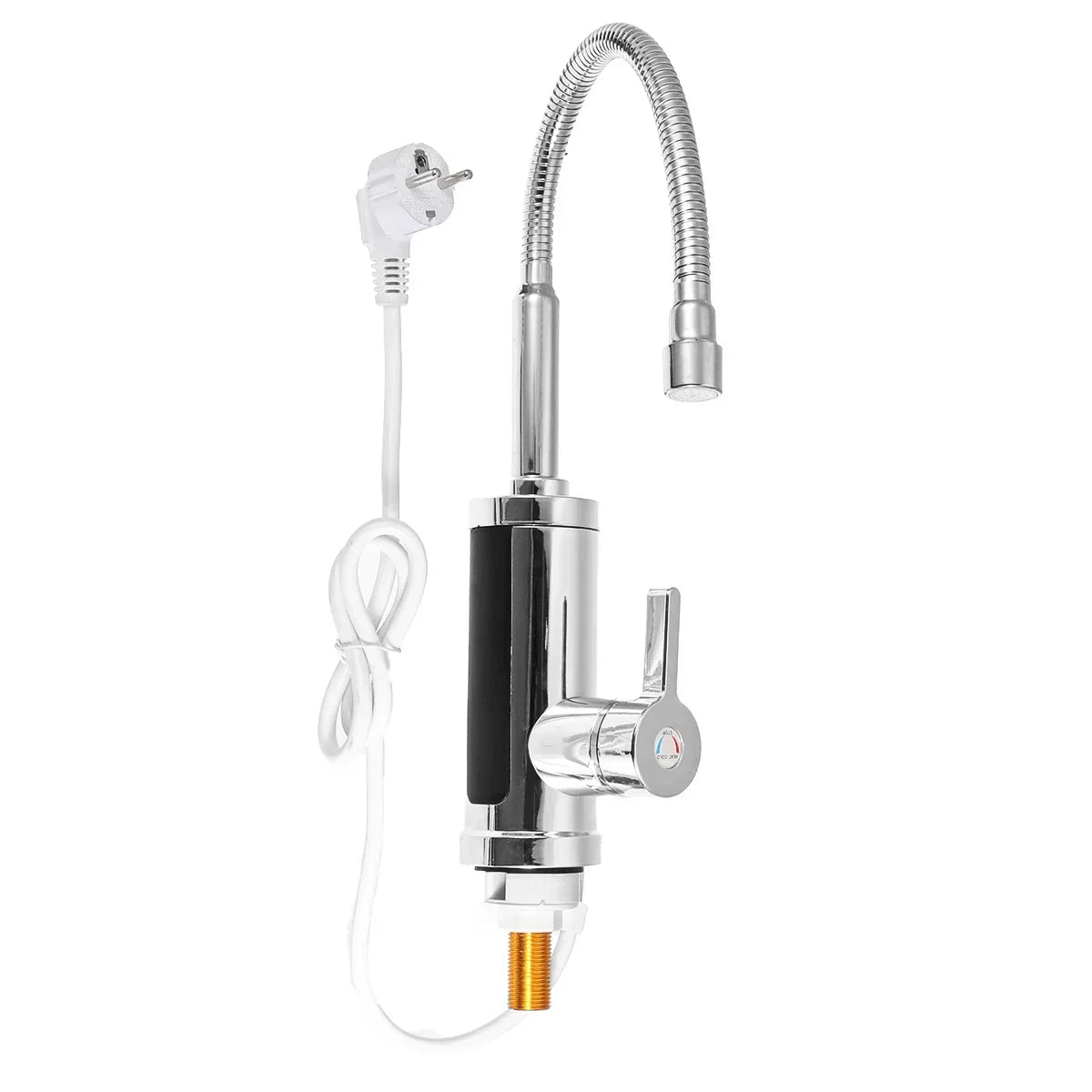 Electric Kitchen Faucet with Instant Hot Water, 3000W, 30-60°C