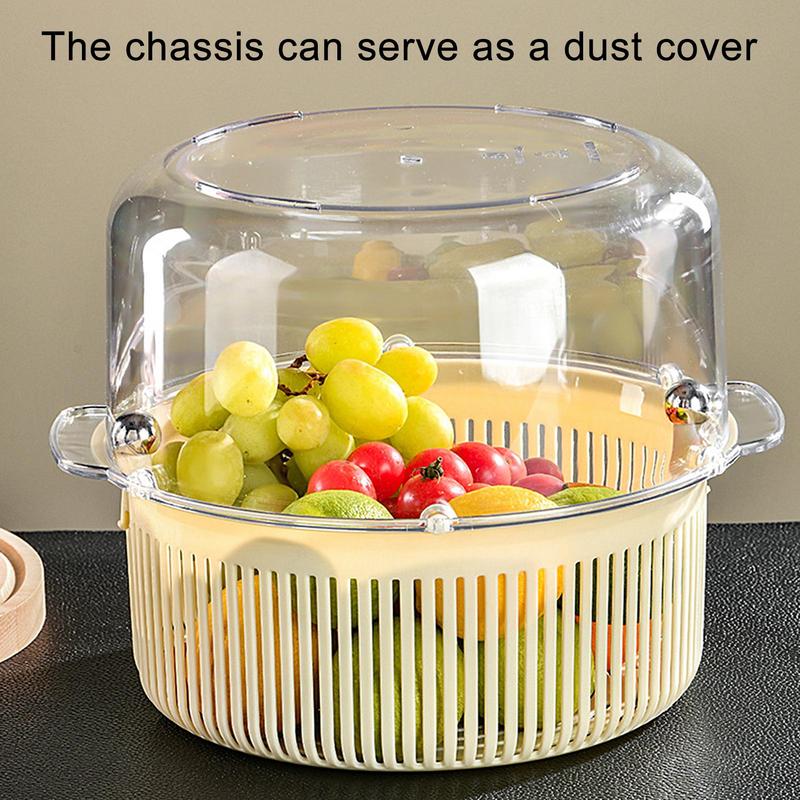 Avtoit | Manual Spin Vegetable Drainer Basket
