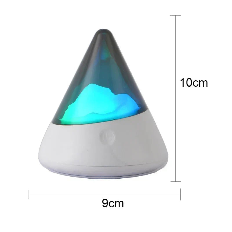 Avtoit | Wireless LED Iceberg Night Light – Modern Design for Relaxed Lighting