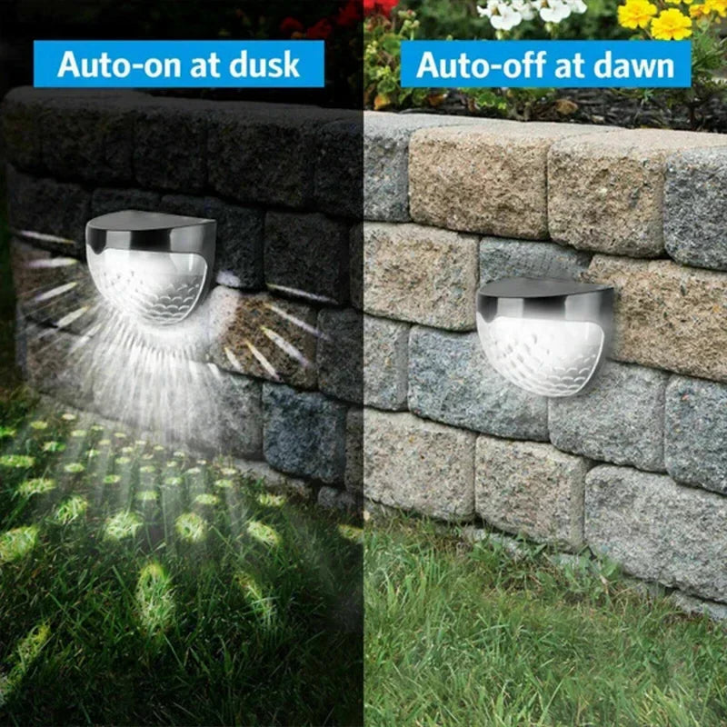 Avtoit | Outdoor Waterproof Solar LED Patio Wall Lamp