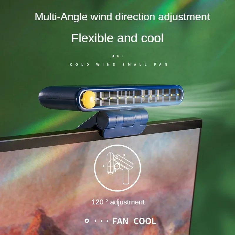 Avtoit | Turbo Strong Airflow Screen Hanging Cooling Fan