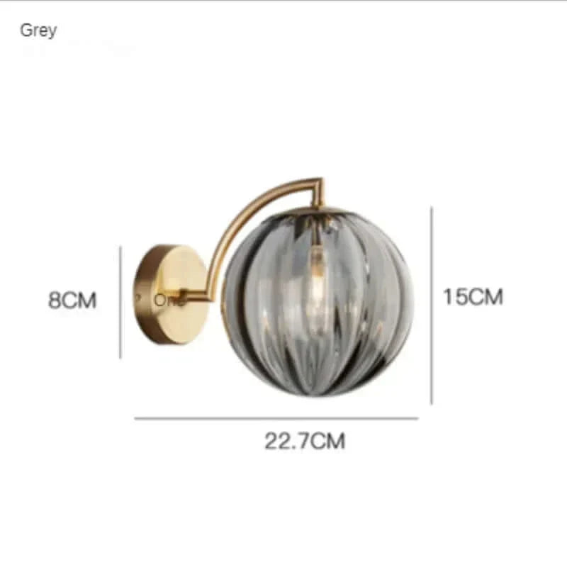Avtoit | Colorful Glass Modern Wall Lamp