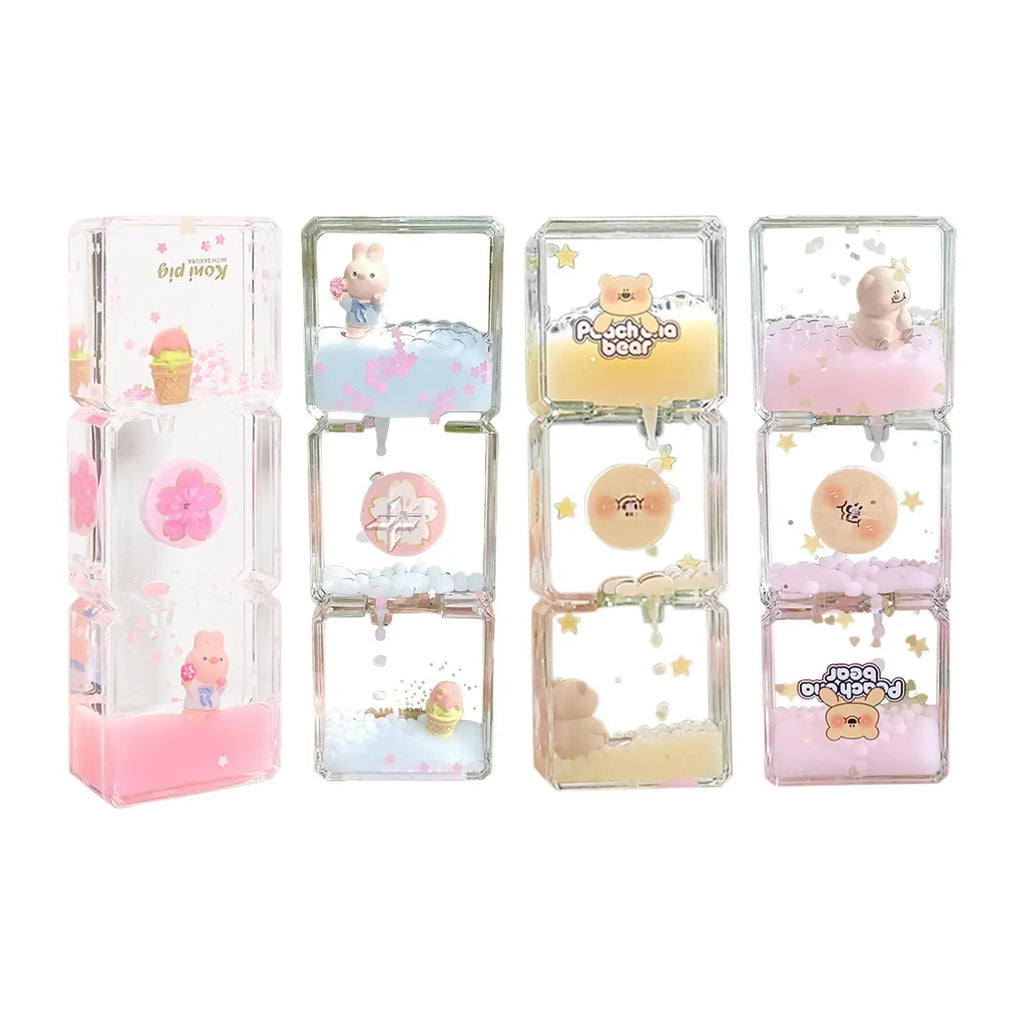 Avtoit | Floral Fantasy Liquid Cartoon Motion Hourglass