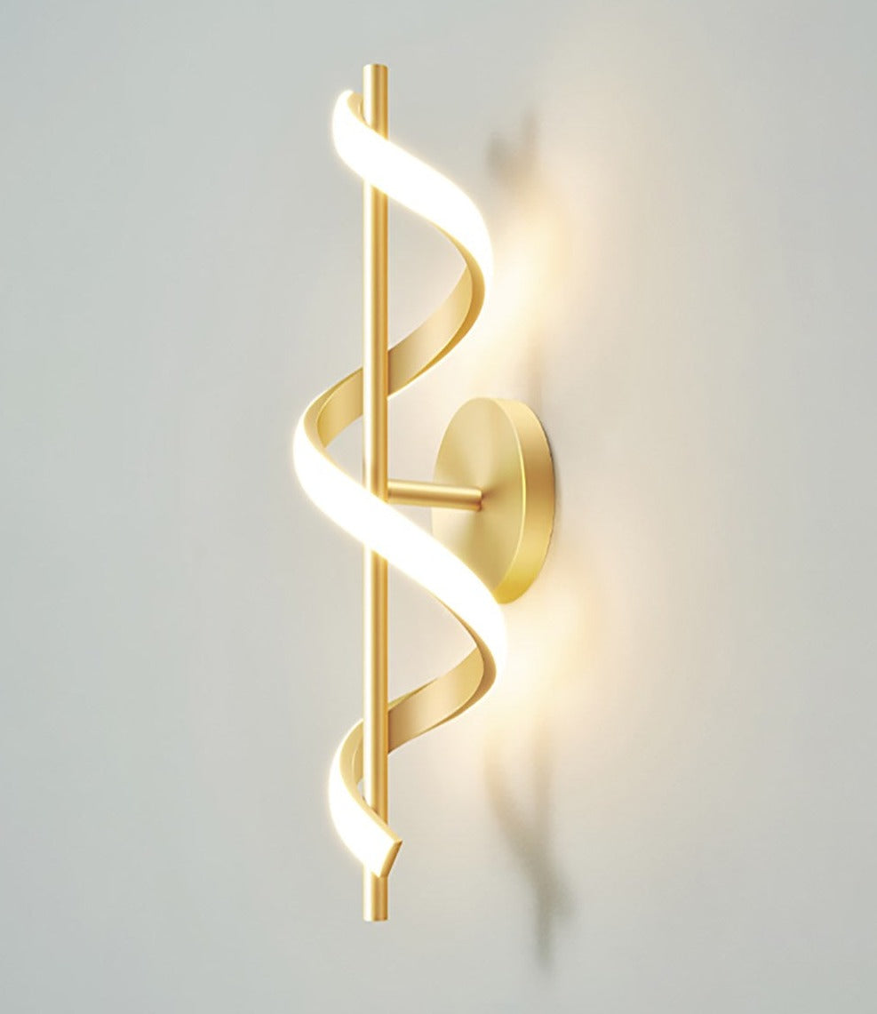 Avtoit | SpiralLume – Minimalist LED Wall Light with a Modern Edge