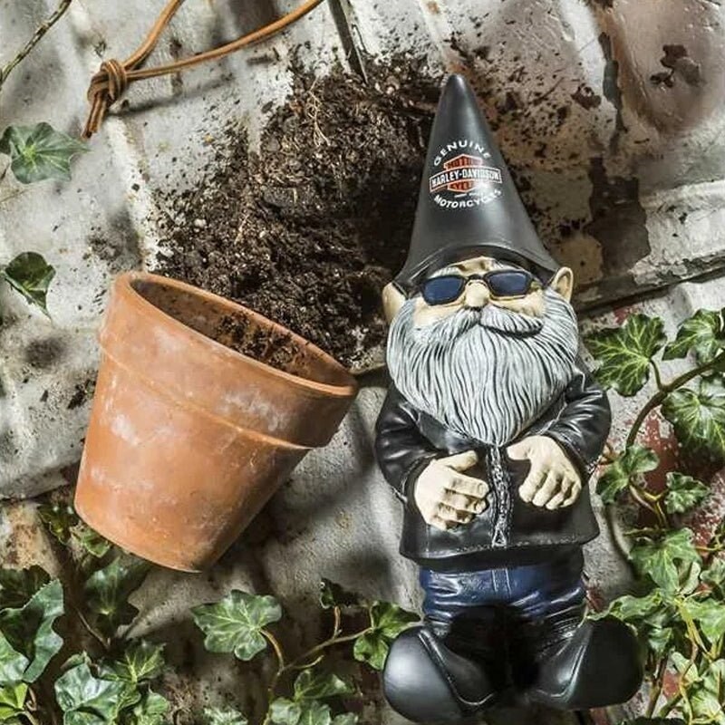 Avtoit | Charming Locomotive Gnome Garden Ornament