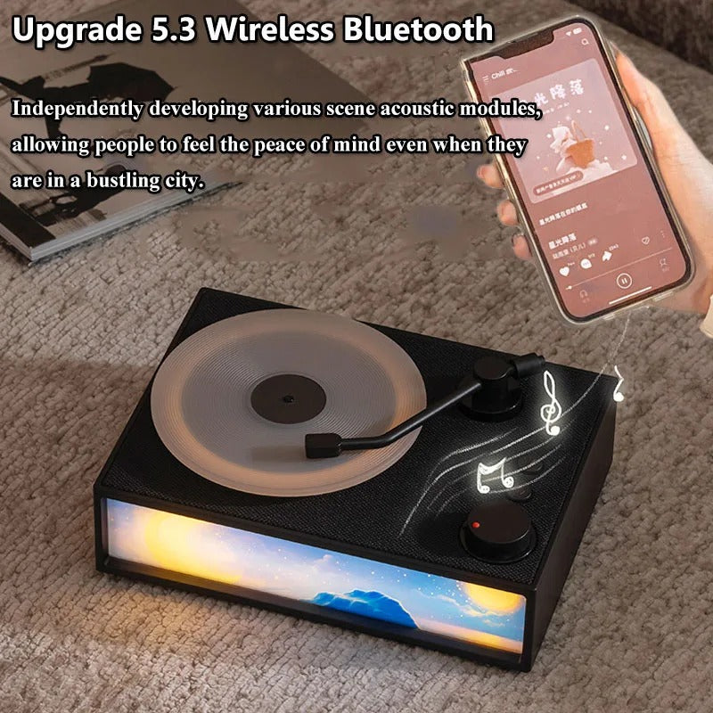 Avtoit | Vintage Design & LED Mood Lighting Wireless Aromatherapy Speaker