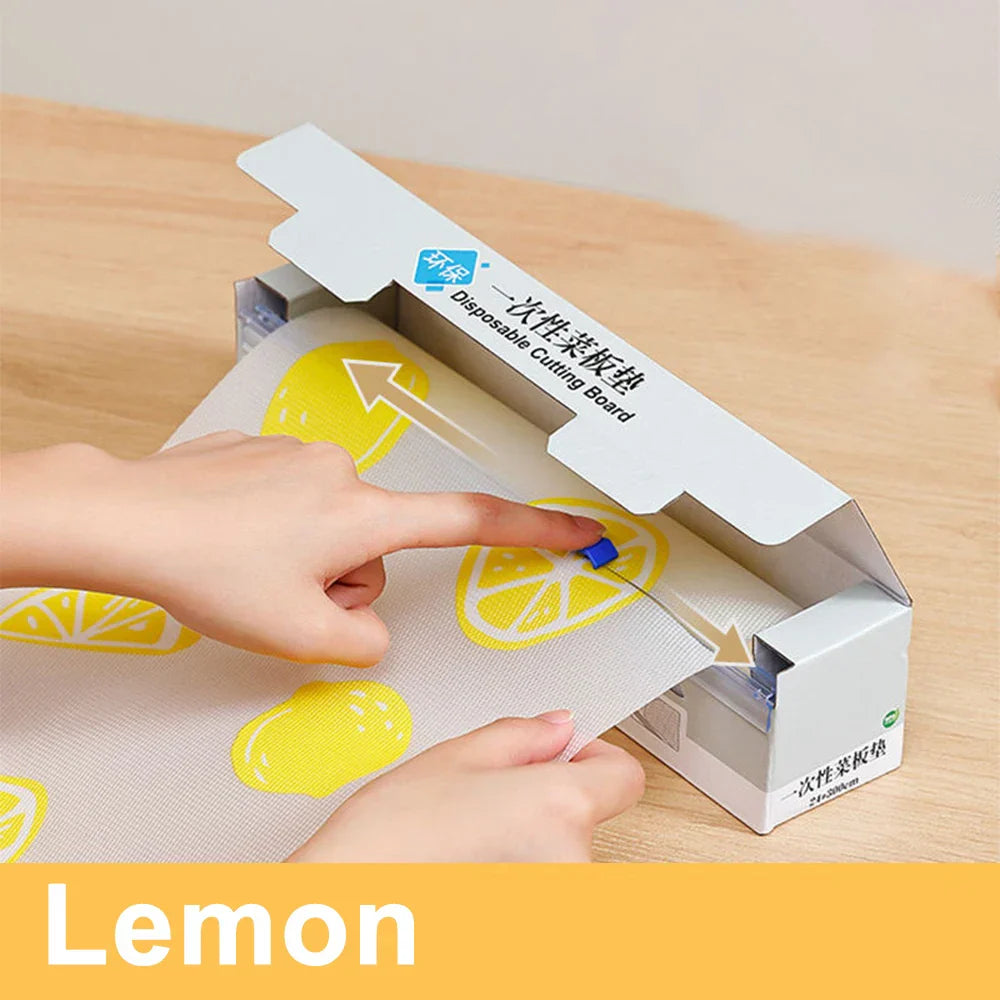 Avtoit | Antibacterial Disposable Cutting Board Adhesive Plate Mat