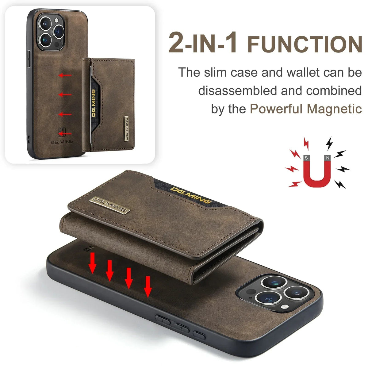 Avtoit | 2-in-1 iPhone case with detachable wallet