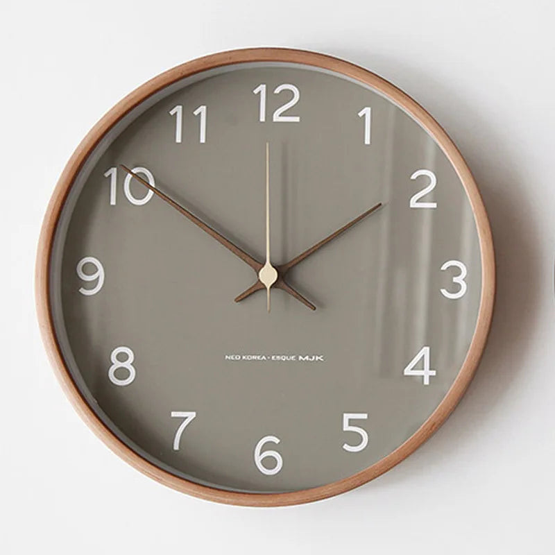 Avtoit | TranscendTime | Wall clock made of wood and glass