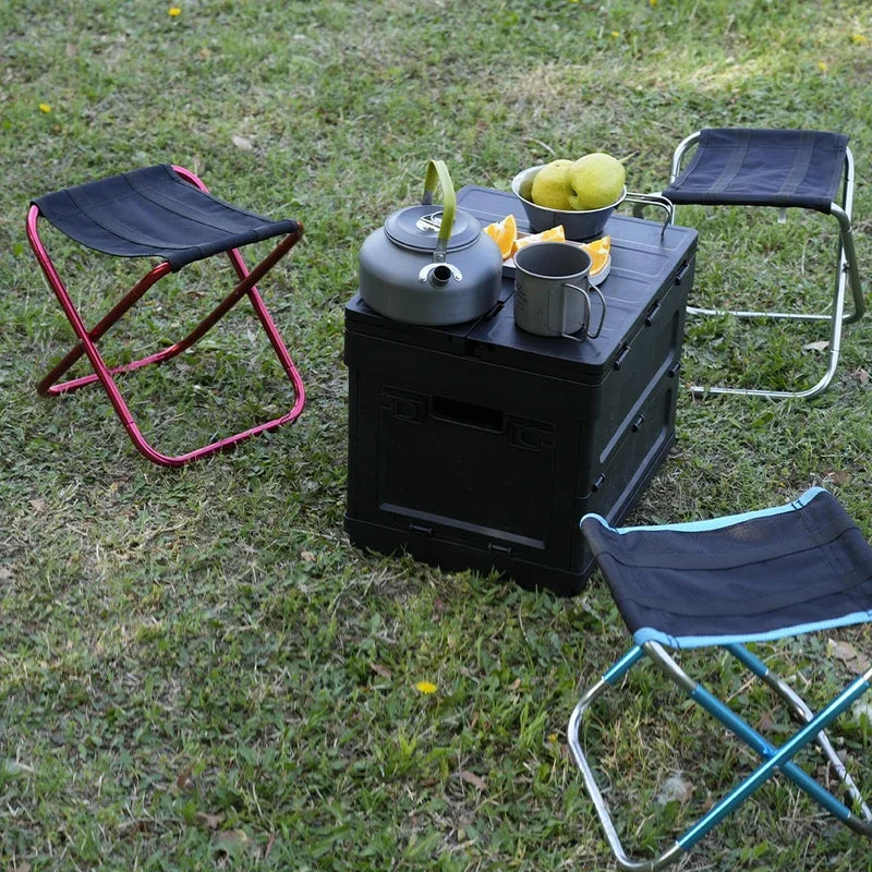 Avtoit | MobiloCamp Folding Stool | Ultralight & Collapsible | 262g | For Camping, Hiking & Festivals