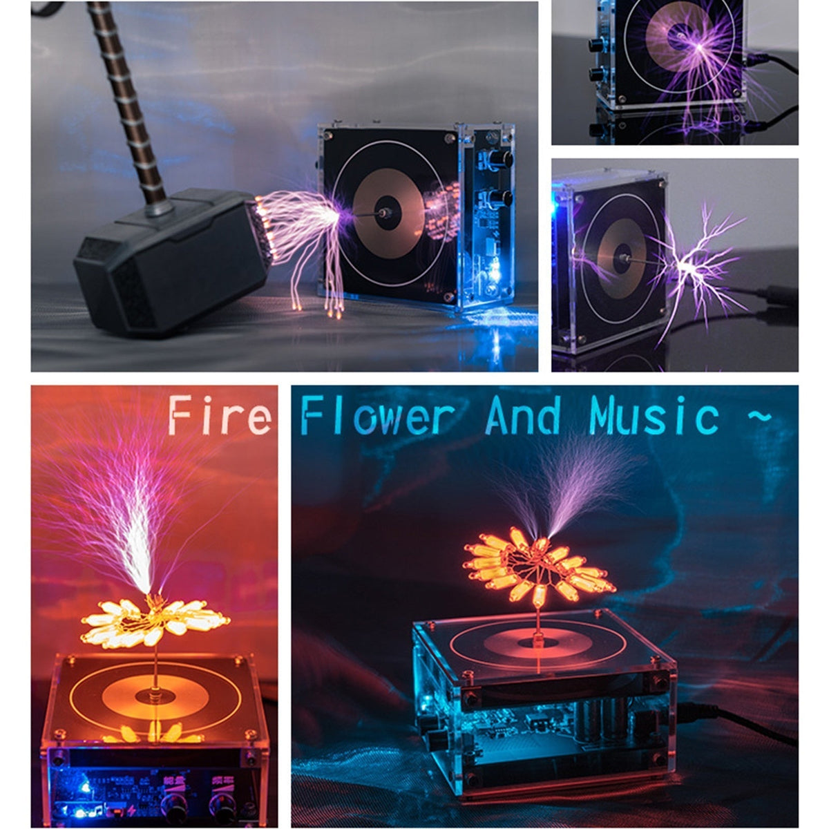 Avtoit | Wireless Tesla Coil High-Frequency Lighting Speaker