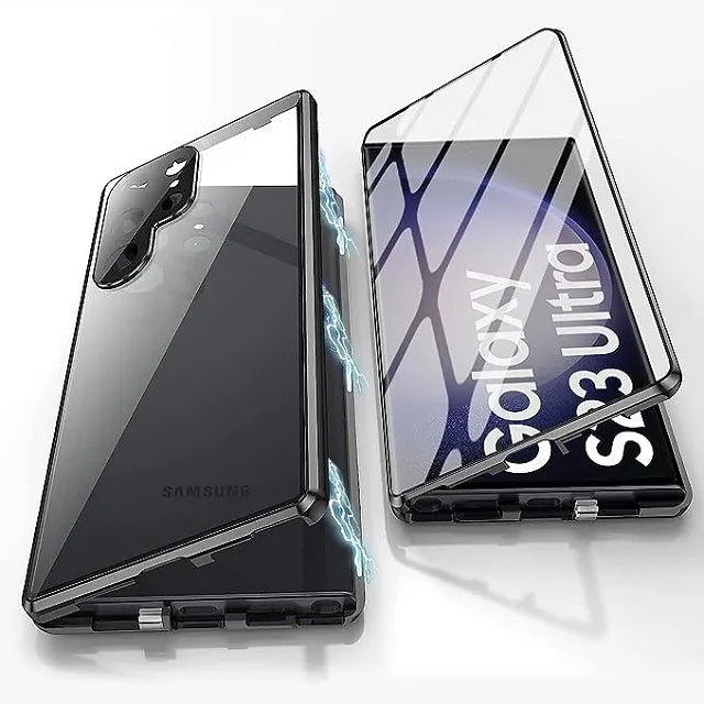 Avtoit | Metal Aluminum Alloy 360 Case with Safety Closure for Samsung Galaxy S24-S23 Series