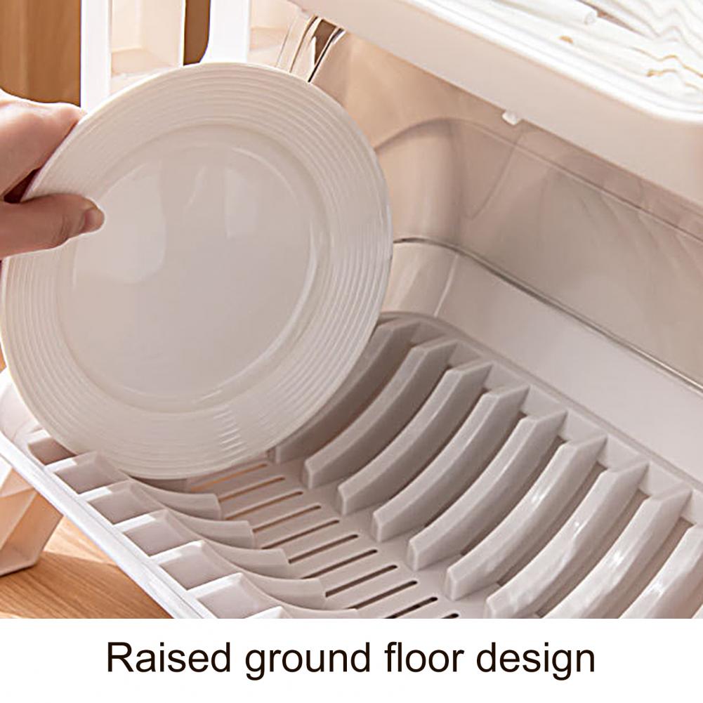 Avtoit | Dust-Proof Kitchen Dish Drainer Rack
