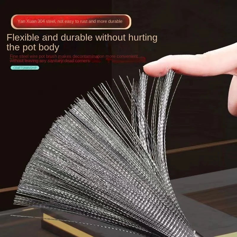 Avtoit | Long Handle Nano Pot Cleaning Brush