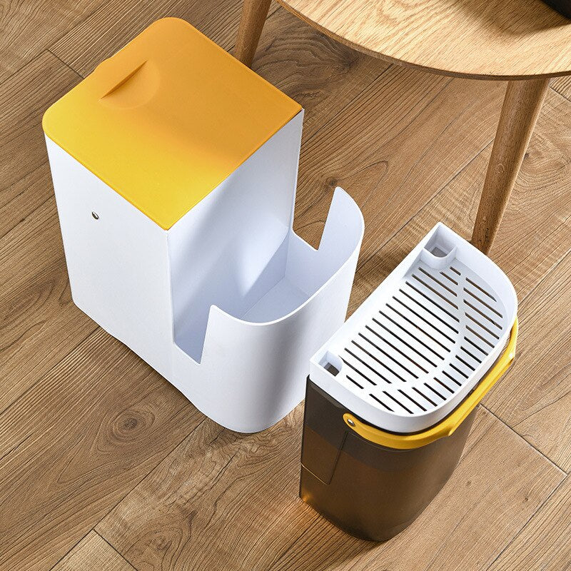 Avtoit | 2in1 Dry & Wet Storage Easy Trash Can