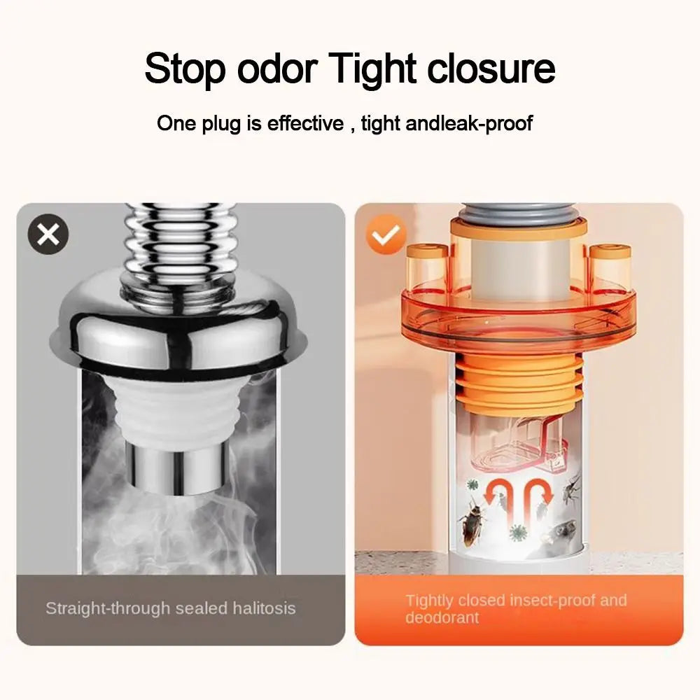Avtoit | Odor Prevention Automatic Drainage Pipe Adapter Drainer
