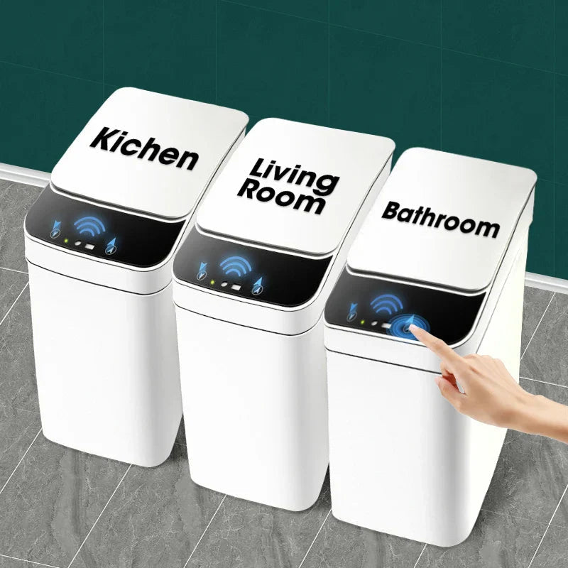 Avtoit | Waterproof Smart Wave Sensor Automatic Trash Can