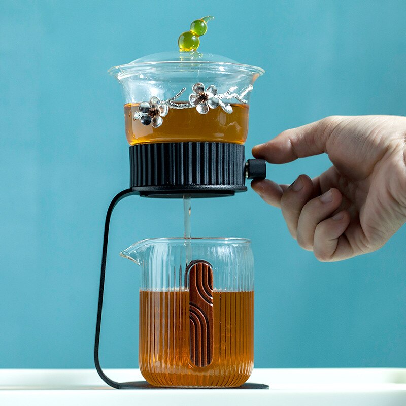 Avtoit | Ancient Mystery Leaf Glass Teapot
