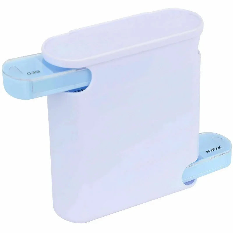 Avtoit | VitalEase Pillbox | 7 Day Organizer | Colorful Modules | BPA-free